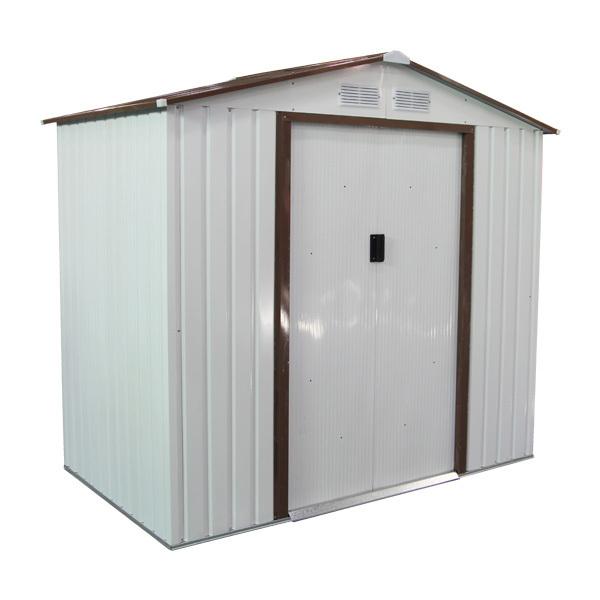 法人・店舗限定 メタルシェッド05 S1005 大型 物置 倉庫 換気用小窓