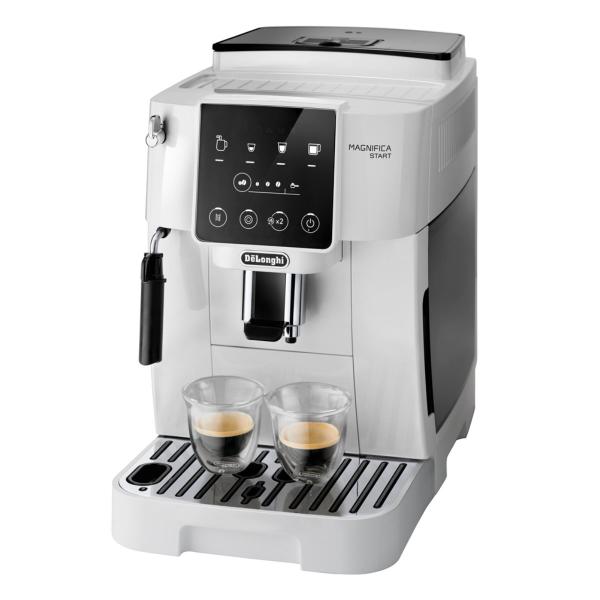 ○デロンギ 全自動コーヒーメーカー マグニフィカ スタート ECAM22020W [ホワイト]タッチパネル搭載の全自動コーヒーマシン[他商品との同梱は不可となります]