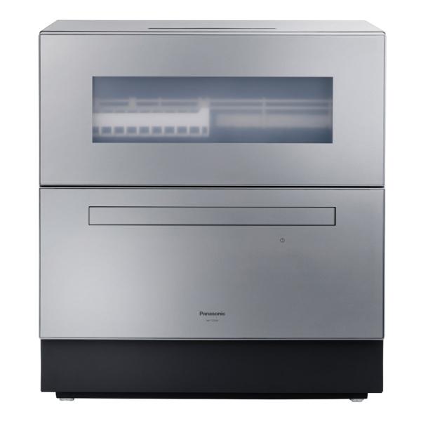 ○Panasonic　食器洗い乾燥機　NP-TZ500-S [シルバー]パナソニックの食洗機なら運転のたびに、洗剤を自動投入＊。おまかせコースで、汚れの量に合わせて最適な洗剤量・洗い方を自動で設定し除菌※１しながら効率よく洗い落とします。し...