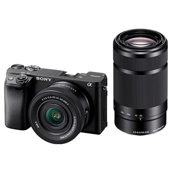 ミラーレス一眼レフカメラ ソニー α6400 ILCE-6400X ダブルズームレンズキット [ブラック]