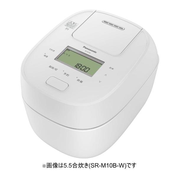 おどり炊き 炊飯器 パナソニック SR-M18B-W [ホワイト] : ア-チホ-ルセ