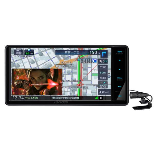 あいうえと　KENWOOD MDV-D613W 2台期間限定 彩速ナビ カーナビ ケンウッド MDV-D613W : ア-チホ-ルセ-ル - 通販