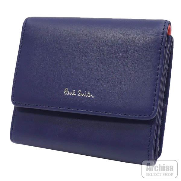 ポールスミス Paul Smith 3折財布 三つ折り財布 ネイビー 紺 内側 アーティスト ストライプ クラシック レザー コンパクト レディース Pwd4 30 S 35 Pwd4 30 Archiss 通販 Yahoo ショッピング