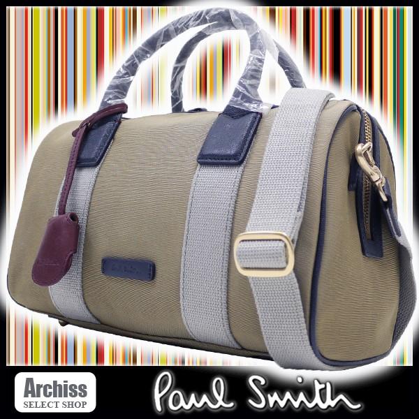 ポールスミス Paul Smith ベージュとネイビーコンビ2wayミニボストンバッグ レディース Pwn0 90 S S Archiss 通販 Yahoo ショッピング