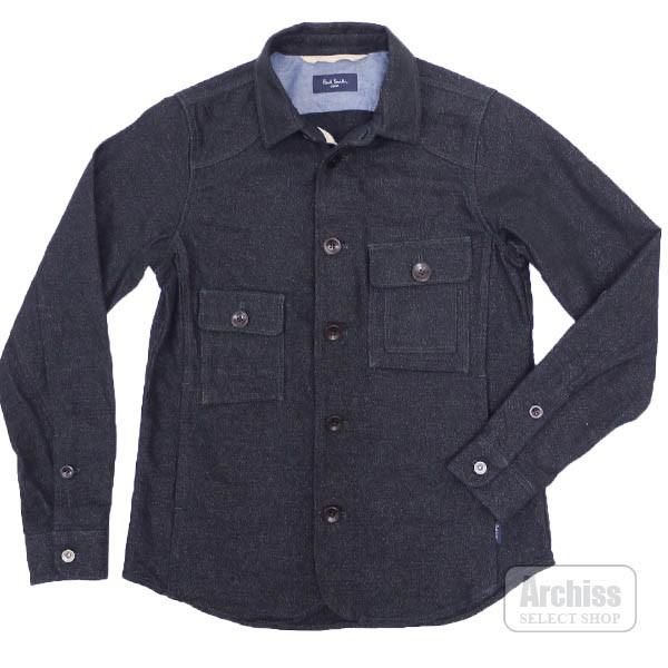 ポールスミスジーンズ Paul Smith Jeans シャツ ジャケット カバーオール 黒 ブラック 霜降り デニム調 Sサイズ 訳あり Pj E5001 990 S454 S454 Archiss 通販 Yahoo ショッピング