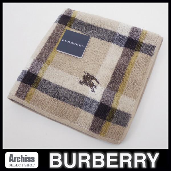 バーバリーburberry タオルハンカチ メンズ 紳士 ベージュ系 格子チェック柄 ホースマーク刺繍付き 25cm S S Archiss 通販 Yahoo ショッピング
