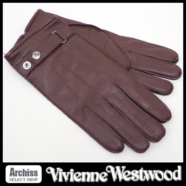 ヴィヴィアンウエストウッドマン Vivienne Westwood Man ブラウンにジグザグステッチベルト付き羊革メンズ手袋グローブ メンズ24cm S Buyee Buyee บร การต วกลางจากญ ป น ซ อจากประเทศญ ป น
