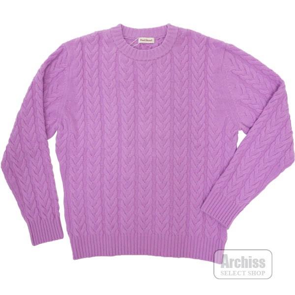 ポールスチュアート Paul Stuart ニット セーター ピンク パープル カシミヤ 100 フィッシャーマン 訳あり L相当 サンプル品 メンズ 紳士 S S Archiss 通販 Yahoo ショッピング