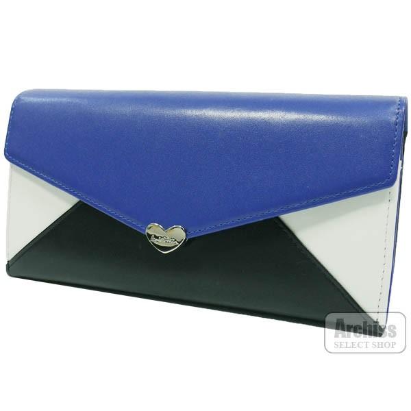 ポールスミス Paul Smith 長財布 ブルー 白 黒 カラー ミックス2 ラブレター 訳あり レディース 婦人 Pwd2 30 S632 S632 Archiss 通販 Yahoo ショッピング