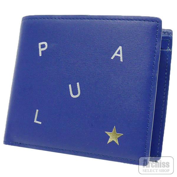 ポールスミス Paul Smith 2折財布 二つ折り 二つ折財布 ブルー シルバー Paul Simith ゴールド スター Ps レターズ メンズ 紳士 訳あり Psq0 35 S S Archiss 通販 Yahoo ショッピング
