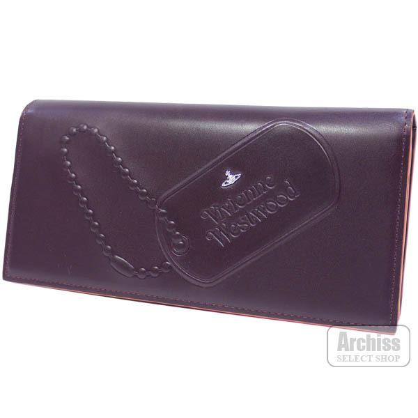 ヴィヴィアンウエストウッドvivienne Westwood 長財布 ワインレッド オレンジ系 アクセント ドッグタグ 型押し デザイン メンズ 訳あり Vwk411 80 S S Archiss 通販 Yahoo ショッピング