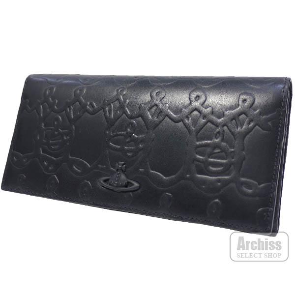 ヴィヴィアンウエストウッド Vivienne Westwood 長財布 黒 ブラック 立体 エンボス 加工 オーブ Orb ワイヤー デザイン メンズ 紳士 Vwk373 10 S Vwk373 10 Archiss 通販 Yahoo ショッピング