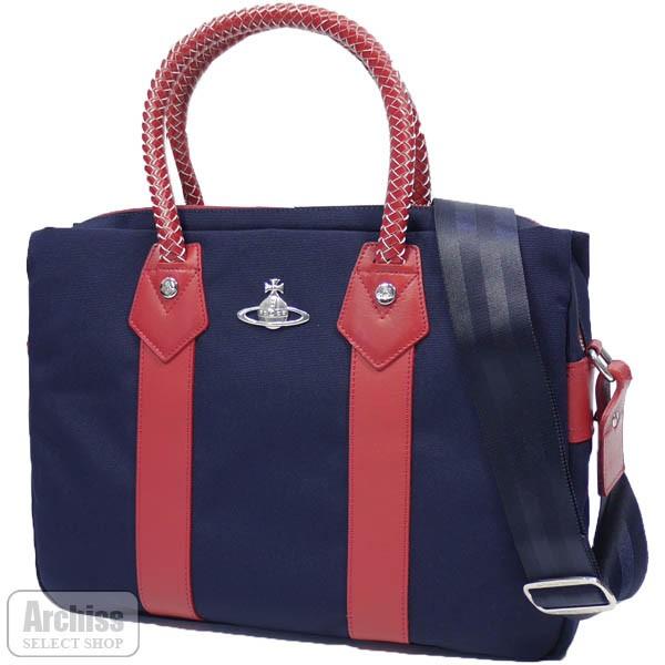 ヴィヴィアンウエストウッドマン Vivienne Westwood Man ビジネスバッグ 紺 ネイビー 赤 レッド 編込み 持ち手 2way メンズ 紳士 訳あり Vwm941 30 S6 Vwm941 30 Archiss 通販 Yahoo ショッピング