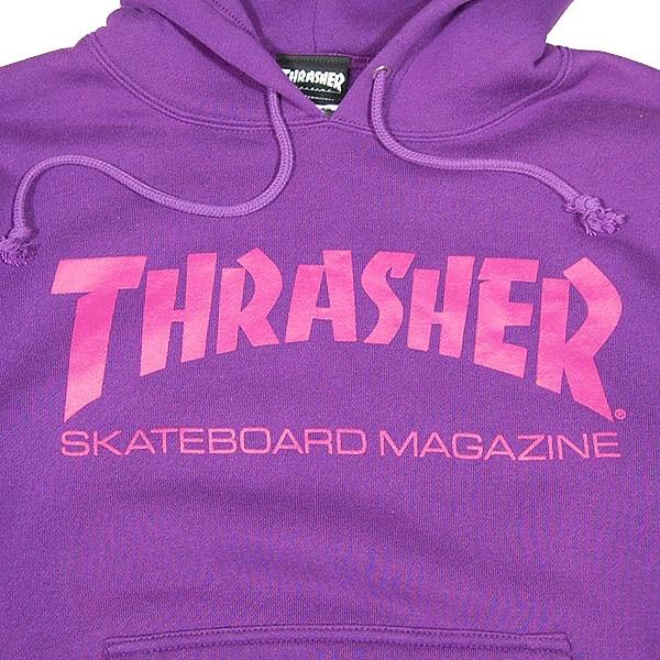 いっぱい 太字 抑圧する Thrasher パーカー 紫 Sozoku Center Jp