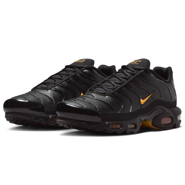 [ナイキ] エア マックス プラス プレミアム [AIR MAX PLUS PRM] ブラック/メタリックローズゴールド/レーザーオレンジ IF4390-001
