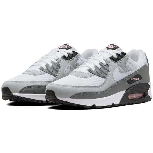 [ナイキ] エア マックス 90 [W AIR MAX 90] ウルフグレー/ピンクフォーム/スモークグレー/ホワイト IU7542-012