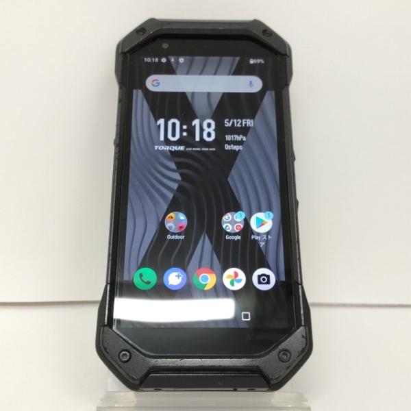 TORQUE 5G KYG01 au SIMロック解除済み ブラック 送料無料 即決 本体