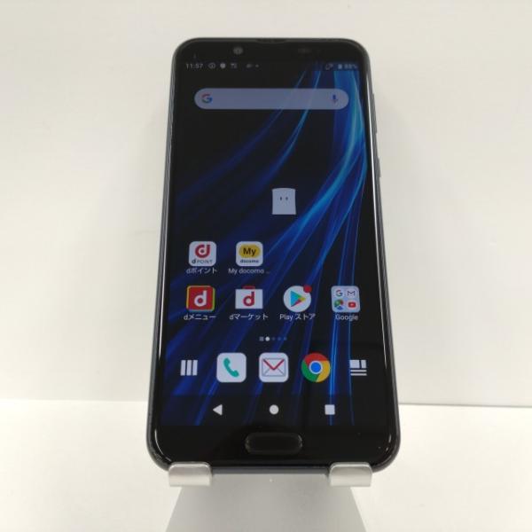 AQUOS - SH-01L ニュアンスブラック SHARP】AQUOS sense2 SH-01Lニュアンスブラック/中古(Bランク
