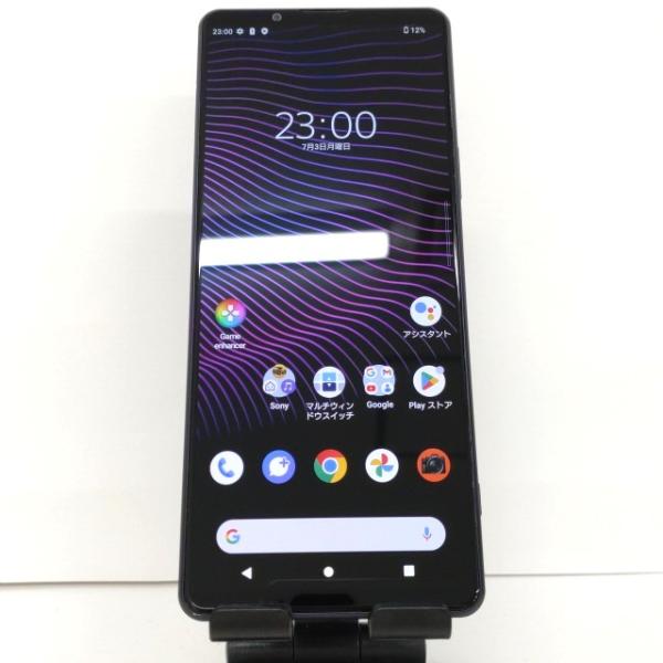 SONY Xperia 1 III パープル SOG03 au Xperia 1 III SOG03 au フロストパープル 送料無料 即決 本体 c00869