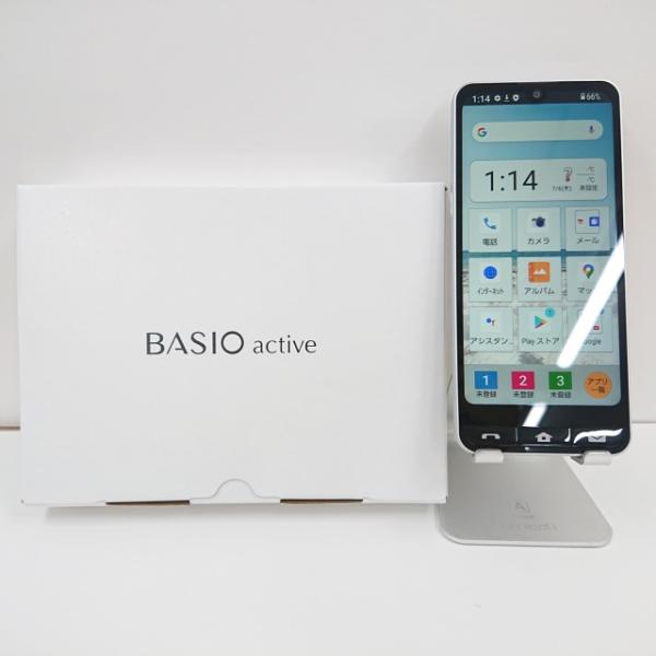 BASIO active SHG09 au シルバー 送料無料 即決 本体 c01730 BASIO active SHG09 au シルバー 送料無料 即決 本体 c01730