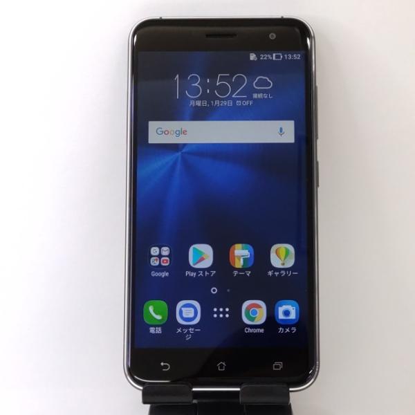 ZenFone 3 SIMフリー Z017DA ASUSスマートフォン 2台 ZenFone 3 ASUS-Z017DA SIMフリー サファイアブラック 送料無料