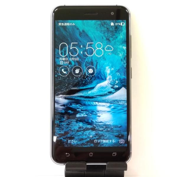 ZenFone 3 ASUS-Z017DA SIMフリー サファイアブラック 送料無料