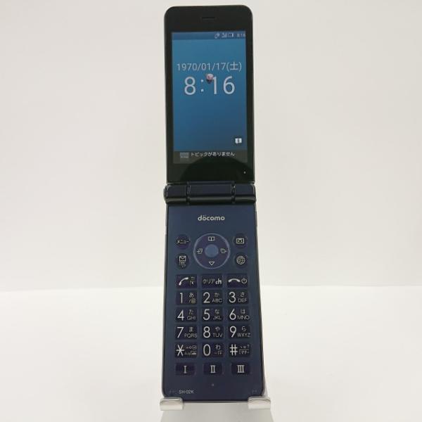 AQUOS ケータイ SH-02K docomo ブルーブラック 送料無料 即決