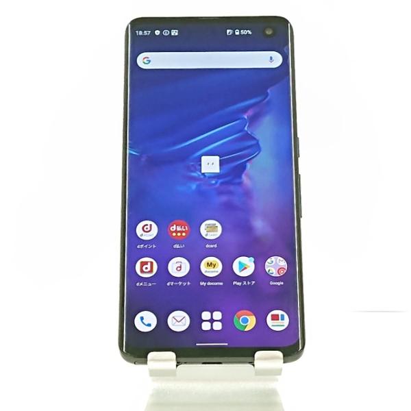 美品 docomo arrows F-51A 5G 128GB 初期化済 判定◯ arrows 5G F-51A docomo ネイビーブラック 送料無料 即決 本体 c02645