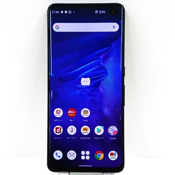 未使用　SIMロック解除済み　〇判定　ドコモ　arrows 5G F-51A　ネイビーブラック　ドコモ アローズ　アンドロイド スマートフォン arrows 5G F-51A docomo ネイビーブラック 送料無料 即決 本体 c02664