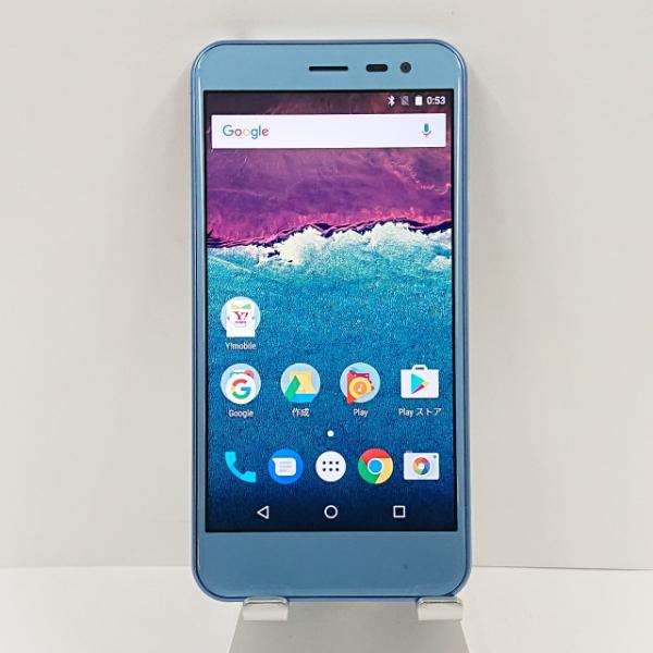 Android One 507SH Y!mobile スモーキーブルー 送料無料 即決