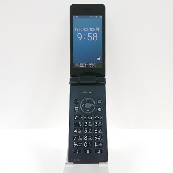 SHARP SH-03L docomo ブラック 送料無料 即決 本体 c03684 : アーク