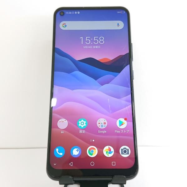 ZTE a1 ZTG01 au ブラック 送料無料 即決 本体 c04724 : アーク