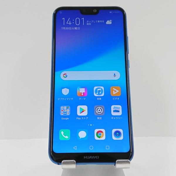 美品 SIMフリー Huawei p20 Lite ANE-LX2J スマホ Huawei P20 lite ANE-LX2J Midnight Black【国内版 SIMフリー