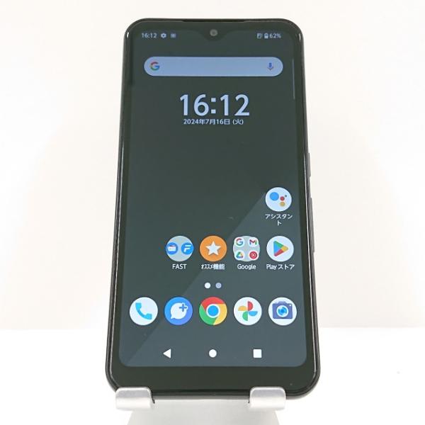 arrows We FCG01 au ブラック 送料無料 即決 本体 c06581 : アーク