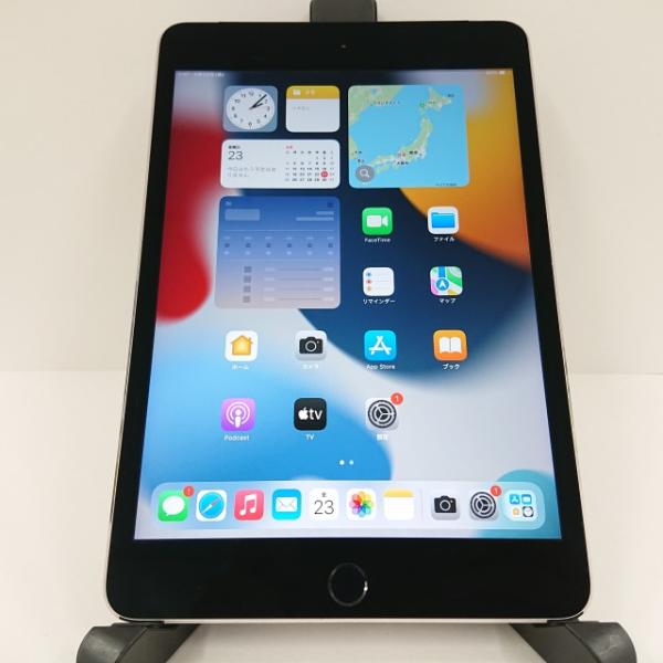iPad mini4 Wi-Fi+Cellular 128GB docomo スペースグレイ 送料無料