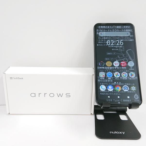 ほぼ新品　arrows We A101FC SoftBank ブラック 送料無料 arrows We A101FC SoftBank ブラック 送料無料 即決 本体 c06949