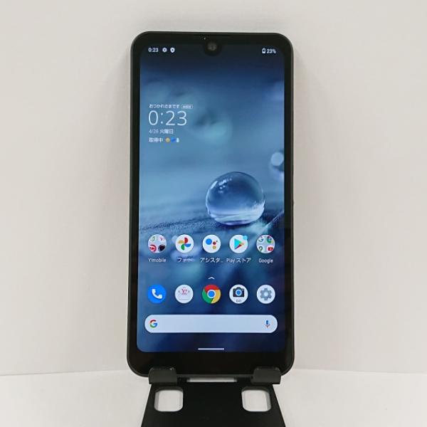 AQUOS wish A104SH Y!mobile チャコール 送料無料 即決 本体 c07368