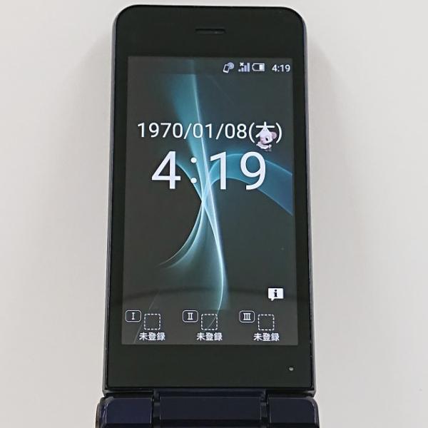 AQUOS ケータイ SH-01J docomo ブルーブラック 送料無料 即決 本体