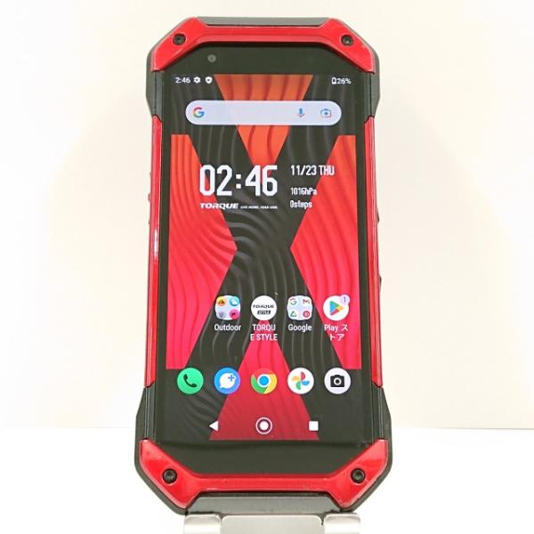 TORQUE スマートフォン 本体 レッド 最強スマートフォン「TORQUE (R) G03」の新色「レッド」3月23日