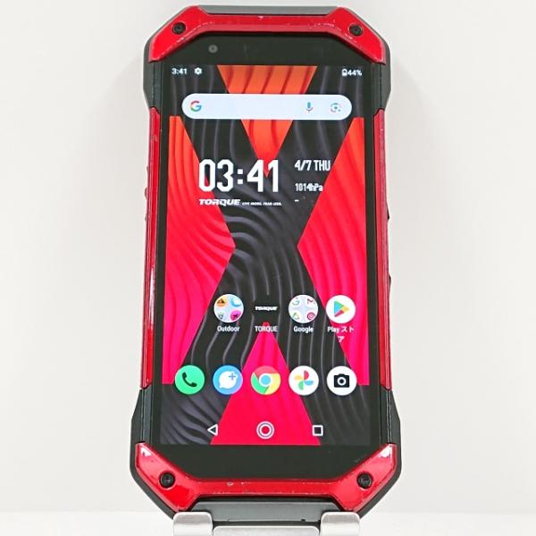 TORQUE 5G KYG01 au レッド 送料無料 即決 本体 c07797 : アーク