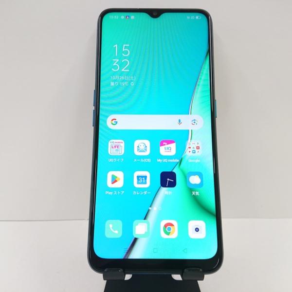 OPPO A5 2020 CPH1943 au グリーン 送料無料 即決 本体 c08040