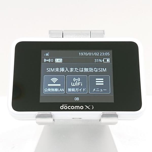 ルーター HW-02G HUAWEI docomo SIMロック解除× ホワイト