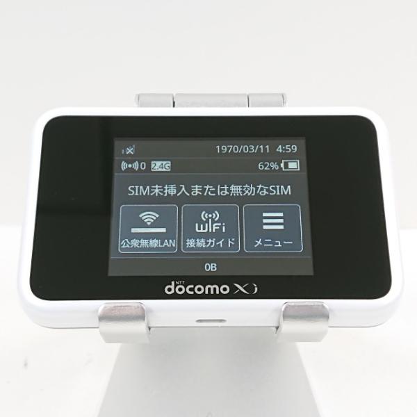 ルーター HW-02G HUAWEI docomo SIMロック解除× ホワイト