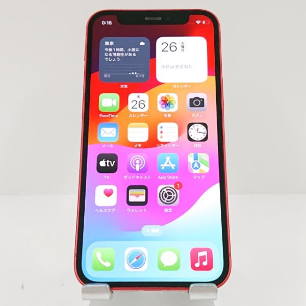 iPhone12 mini 64GB SoftBank レッド 送料無料 即決 本体 c08673