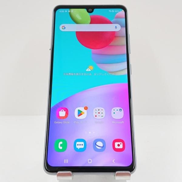 Galaxy A41 SCV48 au ホワイト 送料無料 即決 本体 c09082 : アーク