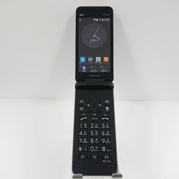 au GRATINA KYF42 ブラック　美品 arcmarketmobile_c09700