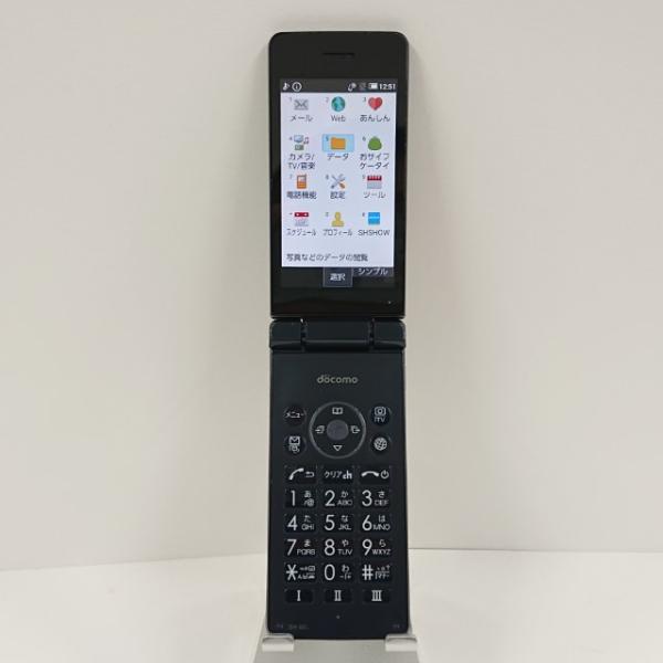 AQUOS ケータイ SH-02L ドコモ ブラック 送料無料 即決 本体 c10051