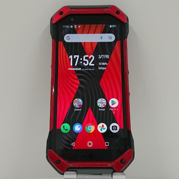 TORQUE 5G KYG01 au レッド 送料無料 即決 本体 c10531 : アーク