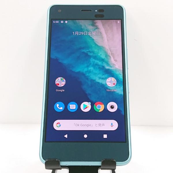 Android One S4 S4-KC Y!mobile ライトブルー 送料無料 即決