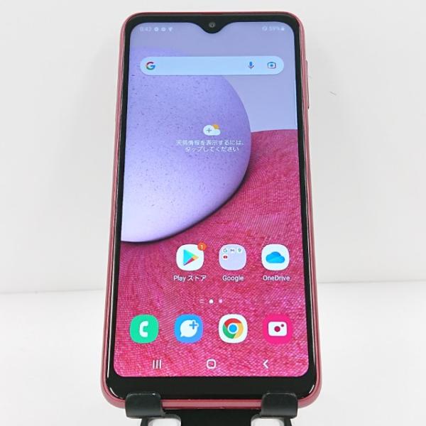 Galaxy A23 5G SCG18 au レッド 送料無料 即決 本体 c10789 : アーク